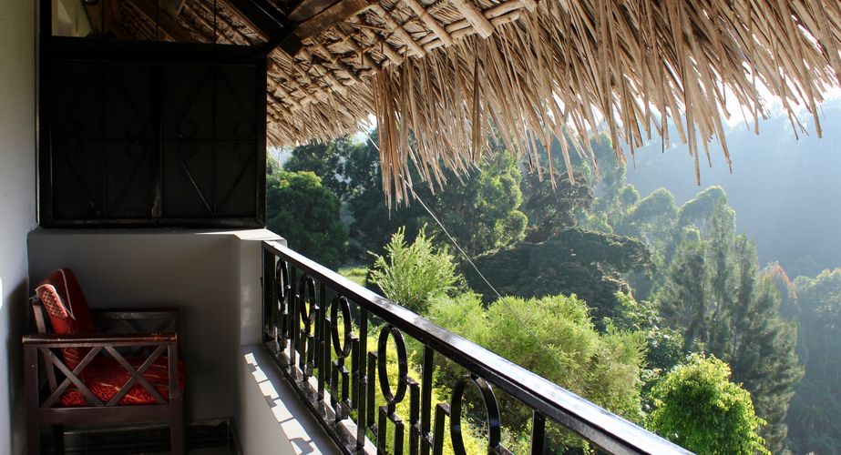 Voorbeeldaccommodatie balkon Irente View Cliff Lodge